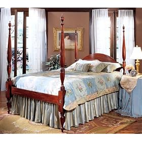 Craftique Ashlawn Four Poster Bed - FREE Inside Delivery!