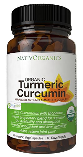 Organic Turmeric Capsules - Highest Potency 95% Curcumoids - With Black Pepper, Ginger, Amla, Goji And Mangosteen For Maximum Absorption - USDA Organic Turmeric Curcumin Supplement - 60 Caps - 2 Months Supply Organic Turmeric Capsules - Highest Potency 95% Curcumoids - With Black Pepper, Ginger, Amla, Goji And Mangosteen For Maximum Absorption - USDA Organic Turmeric Curcumin Supplement - 60 Caps - 2 Months Supply