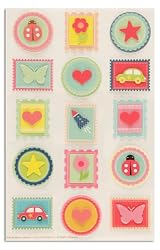 Martha Stewart Crafts Stickers Bright Stamps By The Package