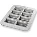 USA Pan Bakeware Aluminized Steel Mini Loaf  Pan,  8-Well