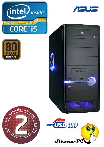 Produkt-Bild: ANKERMANN-PC INTEL "GTS-GAMER 3" CORE i5 2400 (4x3,10GHZ) | NVIDIA GeForce GTS 450 2GB Direct X 11.0 | 8GB RAM DDR3 | 1TB HDD SATA3 | ASUS P8H61-M Pro Rev.3 USB 3.0 | 24xDVD-Writer | Netzteil Coolermaster 450W 80+ Bronze 5J. Garantie | Case A-Dis ELITE 905 | absolut leiser POWER PC mit 2 Jahre echte GARANTIE
