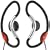 Sony Mdr-As20J Active Style Headphones with Soft Loop Hangers (Black)