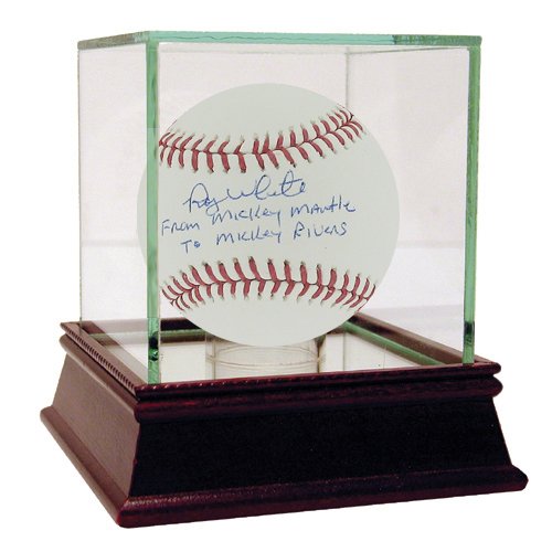 Steiner Sports MLB New York Yankees Roy White Signed Baseball with 