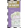 Streetwise San Francisco Map - Laminated City Center Street Map of San Francisco, California - Folding pocket size travel map with BART map, MUNI lines, bus routes