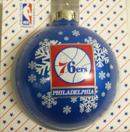 Philadelphia 76ers NBA Blue Traditional Ornament