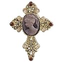 Golden Cross Cameo Brooches
