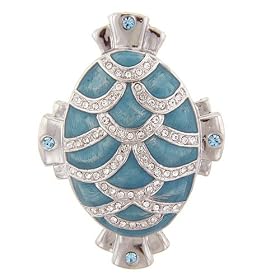 Victorian Oval Pin Brooch by Pugster