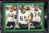 2007 Topps Total # 130 Chris Naeole / Brad Meester / Maurice Williams - Jacksonville Jaguars - Football Card