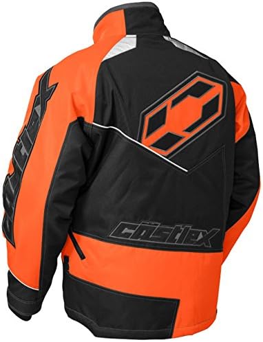 Castle X Racewear Launch G4 Mens Snowmobile Jacket Orange XL