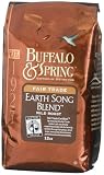 Buffalo & Spring Earth Song Blend, Whole Bean Coffee, 12-Ounce Bags (Pack of 3)
