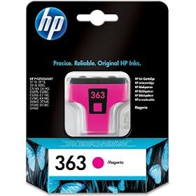 HP 363 - Cartouche d'encre d'origine - 1 x magenta - 350 pages - emballage coque avec �lectromagn�tique