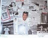 Joe Dimaggio Autographed New York Yankees 26x32 Lithograph with YANKEE CLIPPER Inscription