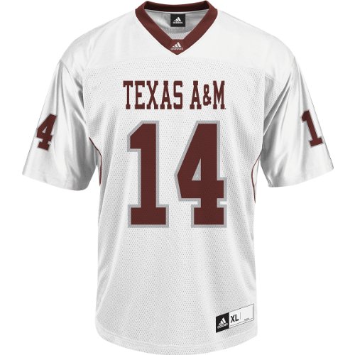 Adidas Texas A&M Aggies Men's Replica Football Jersey Medium