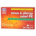 Rite Aid Sinus & Allergy Relief PE, 24 ea