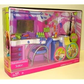 Barbie Fabulous Looks Salon Playset by Barbie