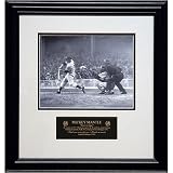 Mickey Mantle New York Yankees -The Rookie- Framed Photo w/Engraved Plate