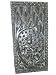 Lord Krishna Indian Antique Carved Doors Wooden Wall Panel 35 Inch