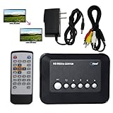 Abco Tech Media Player HD SD Media Full HD 1080P HDMI VGA, Av, YPbPr, Player