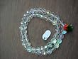 Spritual Gift-10mm Nabarang Crystal Japa Mala Sphatik Transparent Stone for Concentration (54)