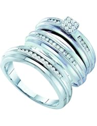 0.40CTW DIAMOND FASHION TRIO SET