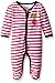 Juicy Couture Baby Girls' Striped Sleeper
