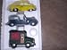 Department 56 Heritage Village Collection ; Christmas in the City ; Taxi & Automobiles Set of 3 ; Ha
