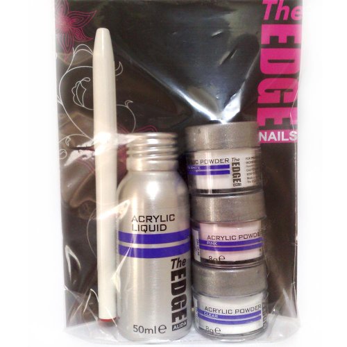 Acrylic Powder and Liquid Trial Pack The Edge Nails