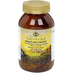 Solgar - Earth Source Multi-Nutrient, 180 tablets