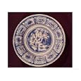 Blue Dish, Deriving from a Late Ming Export, Southwark, London, c.1635-40 Art Giclee Poster Print by English School, 32x24