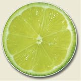 Scented Lime Auto Coaster - Coaster for Your Car