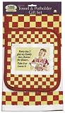 Fiddler's Elbow Humorous Towel & Potholder Gift Set - 'Two Choices for Dinner'