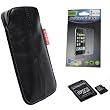 Samsung S5230 Star Starter Set inkl. Krusell Handy Tasche, Speicher Karte 4GB, Schutzfolie (Amazon Exklusiv)
