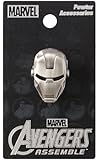 Marvel Iron Man Head Pewter Lapel Pin
