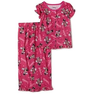 Disney Micky Mouse Clubhouse Pajama Set, 2 Piece, Pink