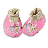 Precious Moments - Toddler Girls Play From The Heart Sock Slipper, Pink (Size L)