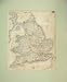 1890 Victorian Print Map England Wales Counties North