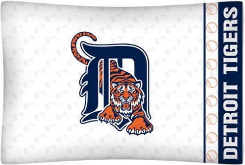 Detroit Tigers Standard Pillowcase Bedding