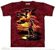 The Mountain Gift of Eagle Feather Native American Tee T-shirt