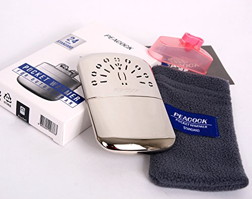 Hakkin warmer peacock standard / pocket hand warmer 24 …