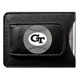 Georgia Tech New Leather Money Clip Wallet