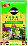 Miracle-Gro 73451300 Garden Soil For Flowers & Vegetables Mixing Bag, 1-Cubic-Foot