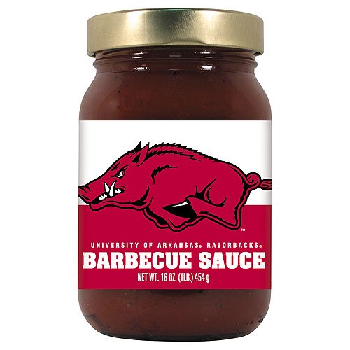 Arkansas Razorbacks NCAA Barbecue Sauce - 16oz by Hot Sauce Harry