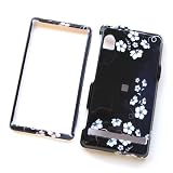Motorola Droid A855 Verizon Snap On Protector Hard Case Image Cover Midnight Flowers Pattern