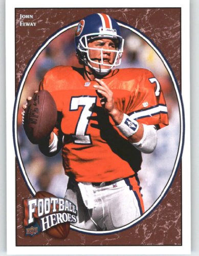 2008 Upper Deck Heroes #233 John Elway - Denver Broncos (Legend)(Football Cards)