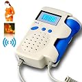 Fetal Doppler Baby Heart Rate Monitor with LCD incl. Bonus Carrying Bag FREE!