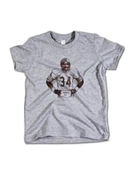 Sports: Walter Payton Chicago Youth T-Shirt Sweetness 14-16 Heather Gray - 500 Level