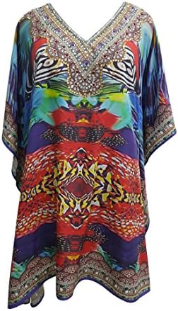 NEW WOMENS LADIES KIMONO PONCHO LOOSE WATERFALL POLYESTER CAFTAN TOP SHIRT