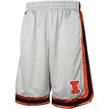 Illinois Fighting Illini Silver Transition Mesh Shorts