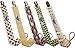 Just-pro Pacifier Clip and Teething Ring Holder, Set of 5