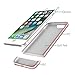 iPhone 7 Case, CaseCrown Lux Glider Case (Rose Gold) w/Matte Finish & Felt Interior